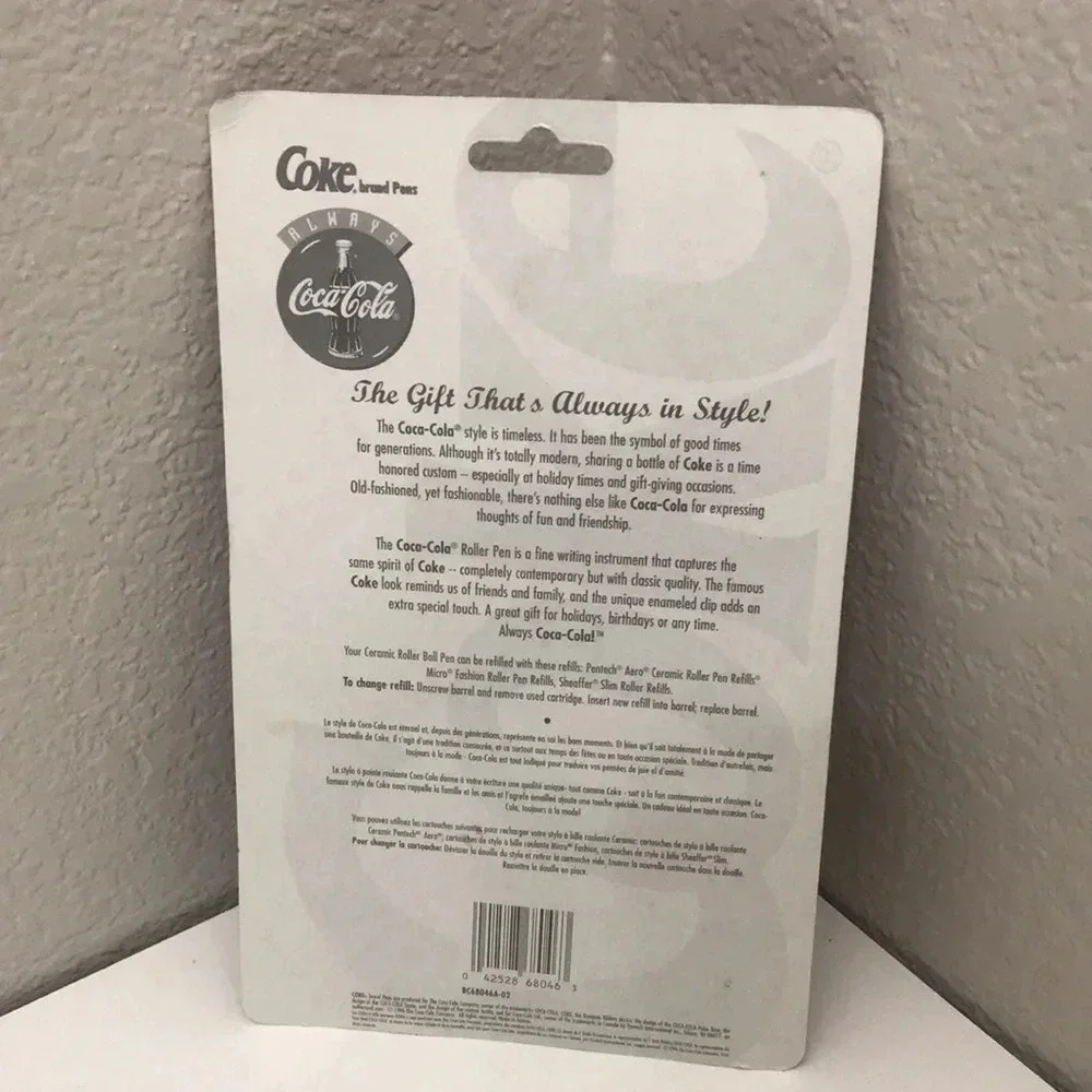 Coca Cola Collectible Ball Pen and Gift Tin